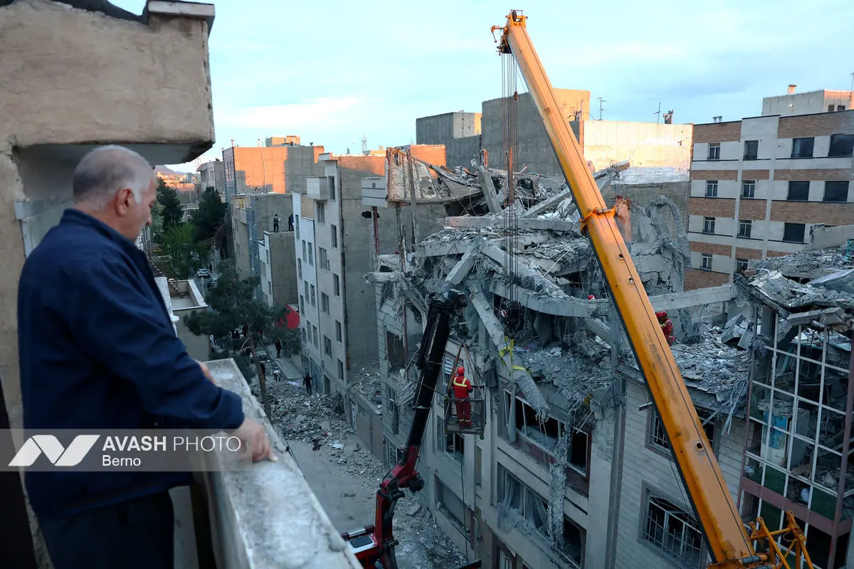 خسارات ناشی از تجاوز هوایی آمریکا و رژیم صهیونیستی تهران ـ۷ فروردین ۱۴۰۵