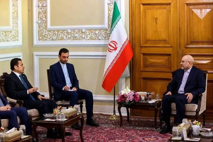 دیدار مشاور امنیت ملی عراق با قالیباف