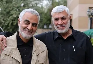 عکسی کمتر دیده شده از سردار سلیمانی