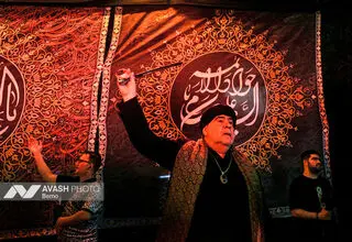 مراسم عزاداری مشق شمشیر