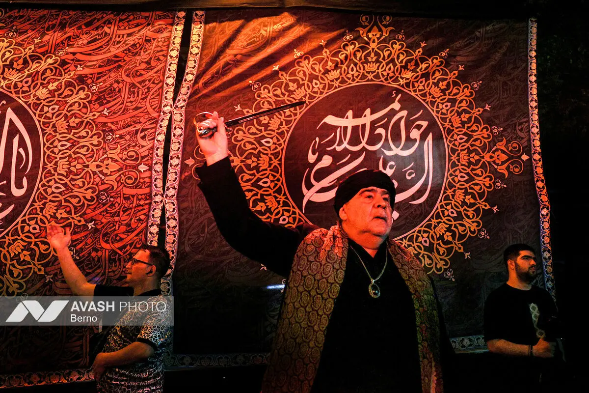مراسم عزاداری مشق شمشیر