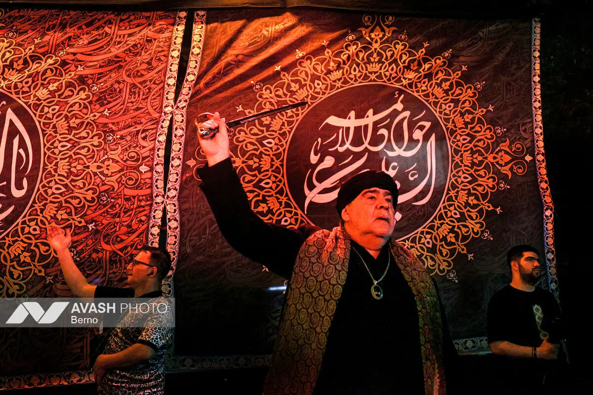 مراسم عزاداری مشق شمشیر