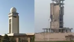 حمله مجدد دشمن آمریکایی- صهیونی به تأسیسات هواشناسی بوشهر + عکس 