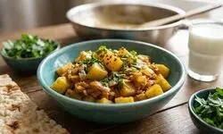 طرز تهیه دو پیازه آلو شیرازی