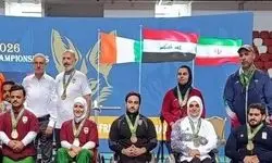 تیم میکس پاراوزنه برداری ایران صاحب مدال برنز شد