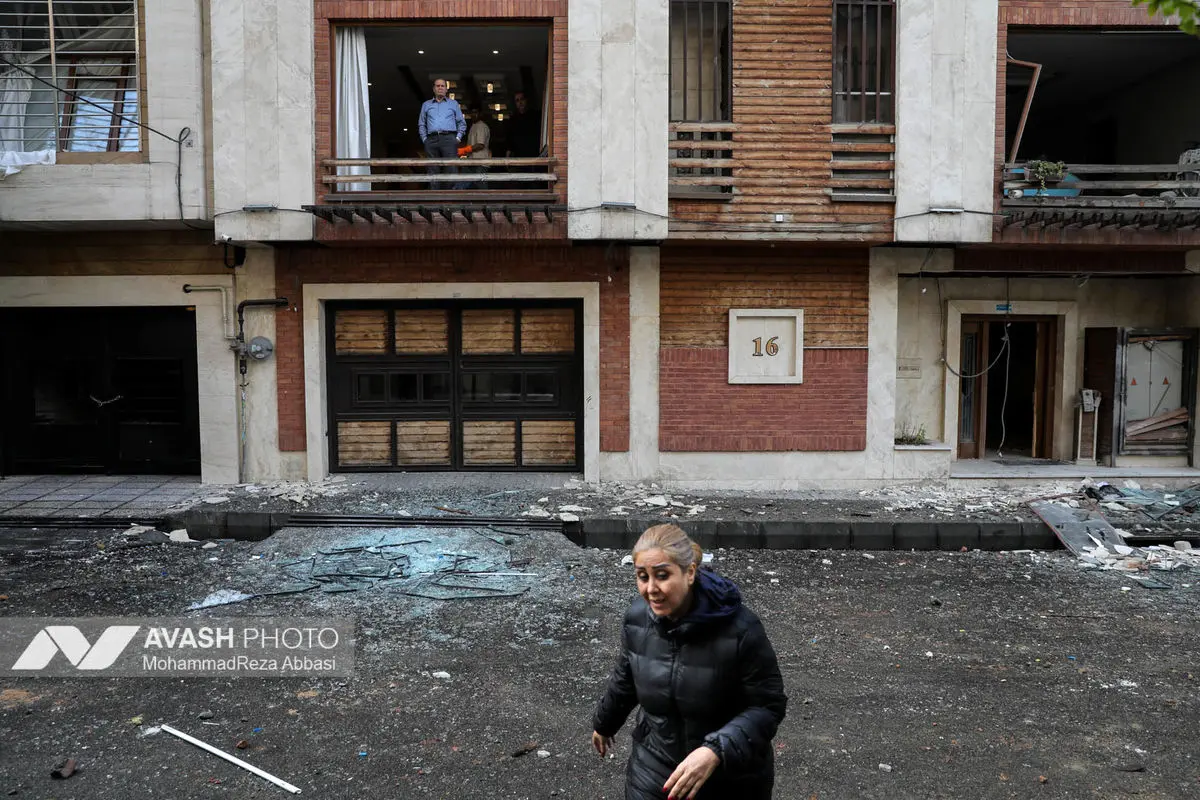 حملات آمریکا و رژیم صهیونیستی به منازل مسکونی در تهران - ۱۱ فروردین