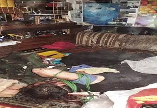 کشف هولناک جسد مرد با دست و پای بسته/ تصاویر ۱۸+