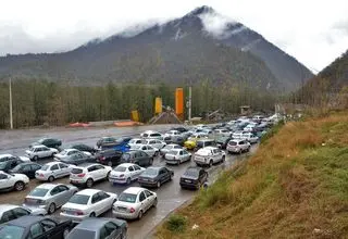 جاده هراز یک‌طرفه شد