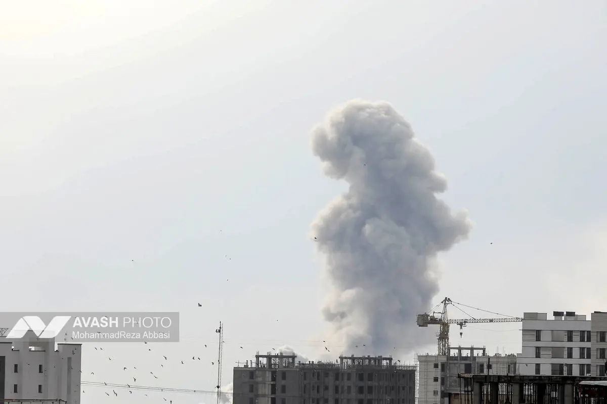 حمله هوایی صهیونی- آمریکایی به تهران