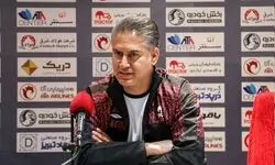 مطهری پس از شکست پرسپولیس: باید متواضع باشیم