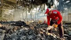 تصویر ۳ امدادگر هلال احمر که مورد حمله قرار گرفتند