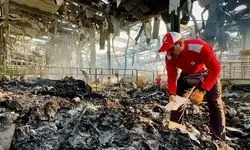 استقرار ۶۶۹ نیروی امداد و نجات هلال احمر در نقاط مورد اصابت