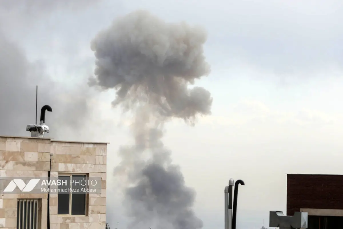 حمله هوایی صهیونی- آمریکایی به تهران