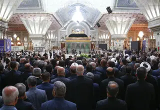 سید حسن خمینی از قالیباف استقبال کرد