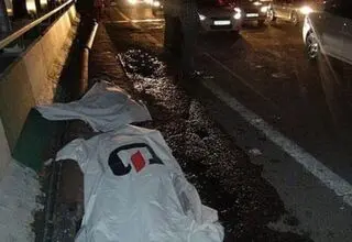 تصادف مرگبار یک رفتگر در تهران