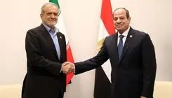 اعلام آمادگی پزشکیان برای میزبانی از رئیس‌جمهوری مصر 