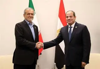 اعلام آمادگی پزشکیان برای میزبانی از رئیس‌جمهوری مصر 