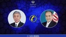 مکالمه تلفنی وزیر امور خارجه کشورمان با همتای ژاپنی خود
