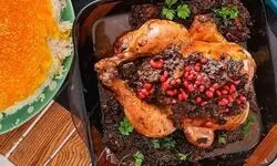 طرز تهیه مرغ لونگی گیلانی