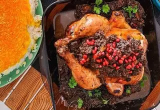 طرز تهیه مرغ لونگی گیلانی