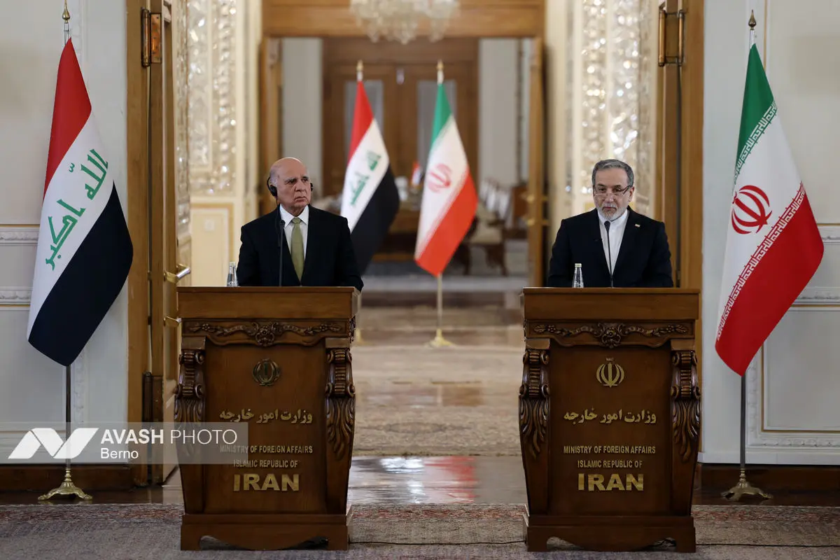 دیدار وزرای خارجه ایران و عراق