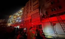 جزئیات آتش‌سوزی هولناک در مهمانسرای خیابان سعدی