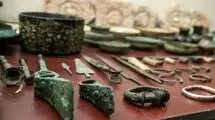 کشف 332 قلم گنج نفیس تاریخی در دلفان
