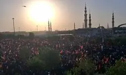 آیین بزرگداشت رهبر شهید انقلاب در حرم حضرت معصومه (س) برگزار شد