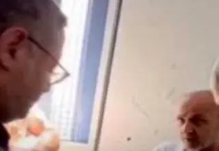 حمله وزیر صهیونیست به یکی از رهبران فلسطینی در زندان!