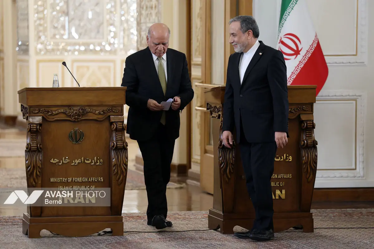 دیدار وزرای خارجه ایران و عراق