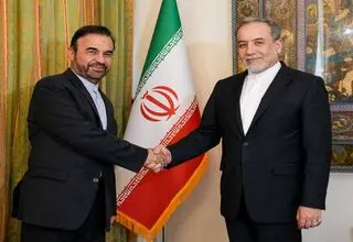 دیدار سفیر جدید ایران نزد سازمان ملل در وین با وزیر امور خارجه
