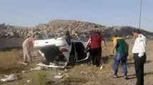 تصادف وحشتناک درجاده قم به اراک