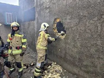 فوت یک نفر در آتش سوزی جنوب تهران +عکس