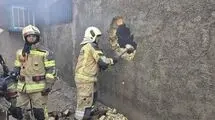 فوت یک نفر در آتش سوزی جنوب تهران +عکس