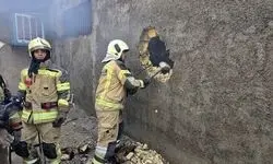 فوت یک نفر در آتش سوزی جنوب تهران +عکس