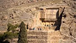 تصاویری از داخل آرامگاه داریوش کبیر
