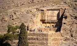 تصاویری از داخل آرامگاه داریوش کبیر