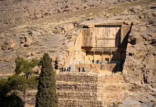 تصاویری از داخل آرامگاه داریوش کبیر