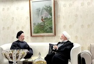 خاتمی و کروبی دیدار کردند 