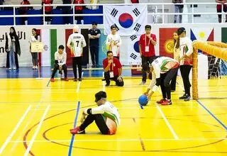 مدال برنز گلبال پسران به ایران رسید