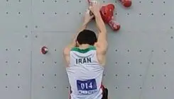 صعود علیپور به فینال چالش جهانی سنگ‌نوردی شانگهای