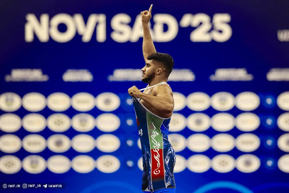 نابغه ایرانی در صدر کشتی فرنگی جهان