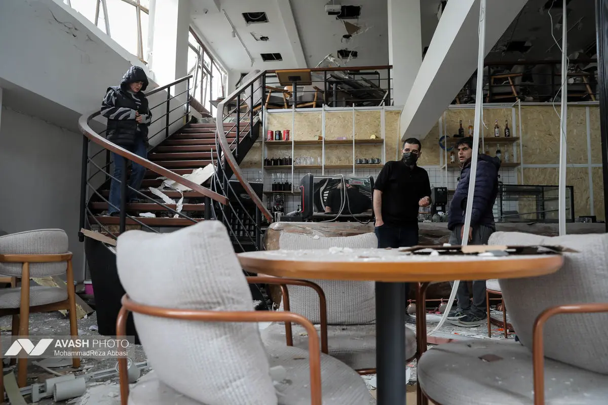 حمله موشکی به دفتر شبکه العربی قطر در تهران