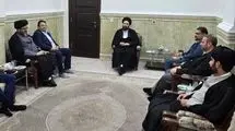 دیدار اعضای حزب نسل نو با سیدعلی خمینی