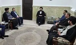 دیدار اعضای حزب نسل نو با سیدعلی خمینی
