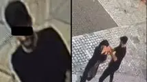 لحظه وحشتناک سرقت تلفن همراه از دختر جوان در سعادت‌آباد تهران+ فیلم