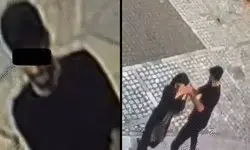 لحظه وحشتناک سرقت تلفن همراه از دختر جوان در سعادت‌آباد تهران+ فیلم