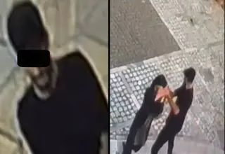 لحظه وحشتناک سرقت تلفن همراه از دختر جوان در سعادت‌آباد تهران+ فیلم