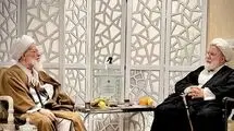 آیت الله بیات‌ زنجانی با مهدی کروبی دیدار کرد 