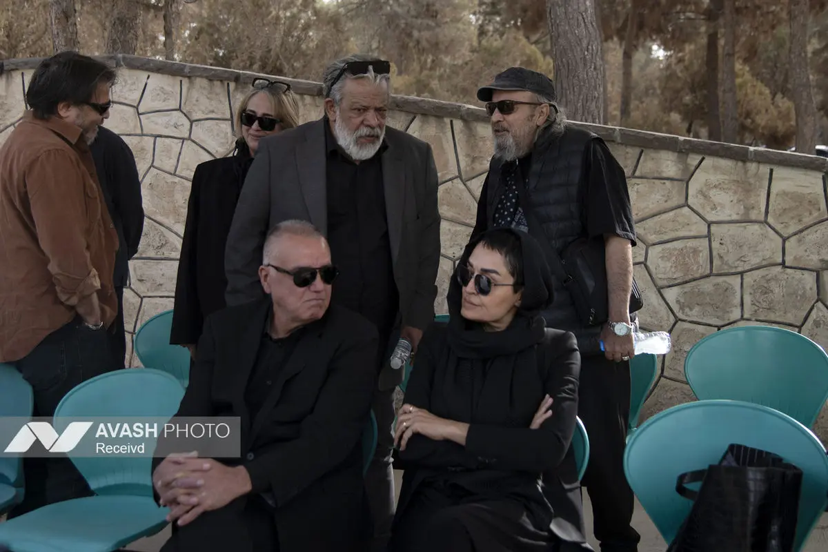 مراسم تشییع پیکر «همایون ارشادی»